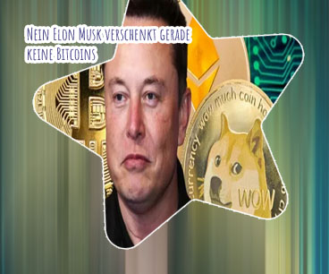 Elon musk gives away bitcoin